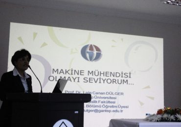 MAKİNE TEKNOLOJİSİ ALAN ÖĞRENCİLERİNE KONFERANS DÜZENLENDİ.
