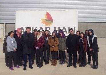 TEKSTİL TEKNOLOJİSİ ALANI AYKAR HALI TEKNİK GEZİSİ