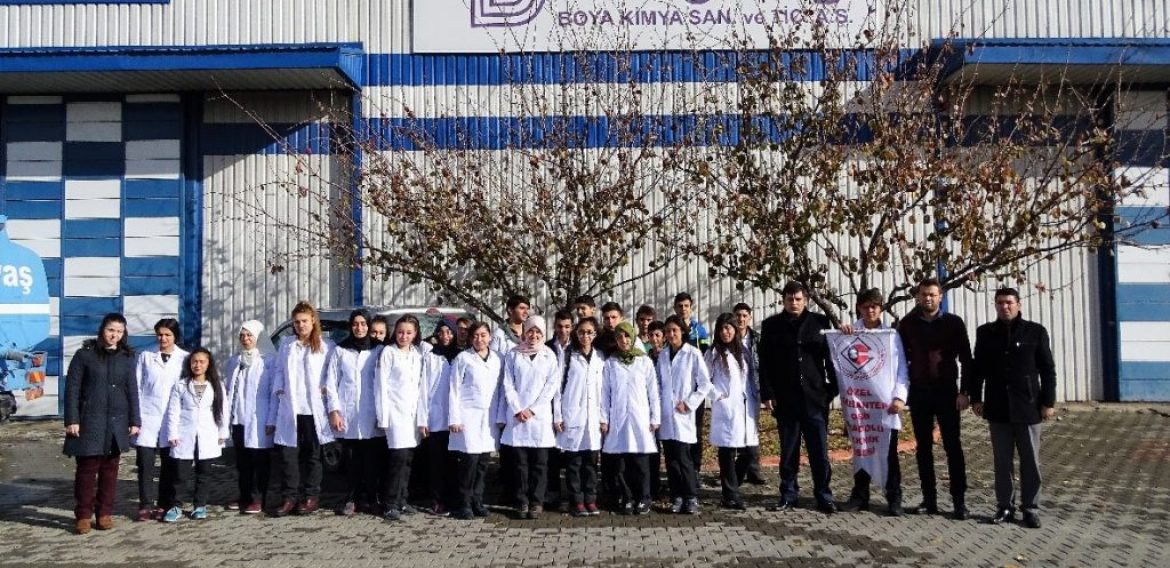 KİMYA TEKNOLOJİSİ ALANI BOYAŞ KİMYA FİRMASI TEKNİK GEZİSİ