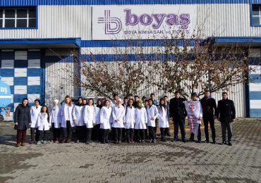 KİMYA TEKNOLOJİSİ ALANI BOYAŞ KİMYA FİRMASI TEKNİK GEZİSİ