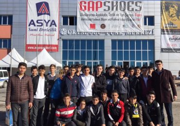 PLASTİK TEKNOLOJİSİ ALANI GAPSHOES FUARINI ZİYARET ETTİ