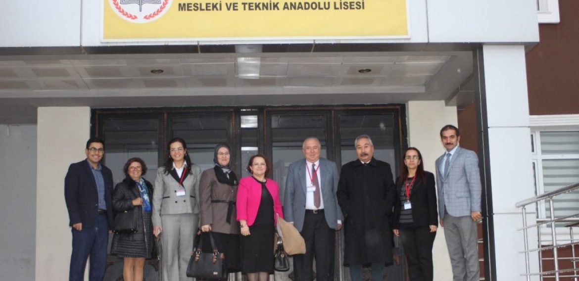 Milli Eğitim Bakanlığı Destek Hizmetleri Genel Müdürlüğü Yetkilileri Okulumuzu Ziyaret Etti.