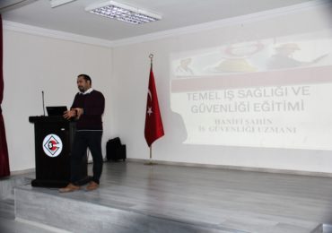 OKULUMUZDA “İŞ GÜVENLİĞİ VE SAĞLIĞI” SEMİNERİ DÜZENLENDİ.
