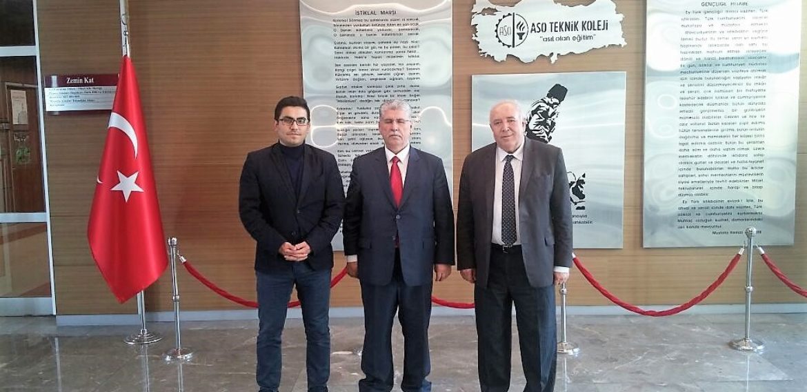 OKULUMUZ OSB İÇİNDE VE DIŞINDA AÇILAN ÖZEL MESLEKİ VE TEKNİK ANADOLU LİSELERİNİN KURUM TEMSİLCİLERİ TOPLANTISINA KATILDI